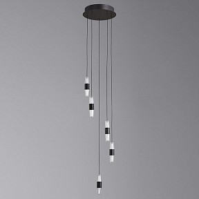 Подвесная люстра Alfa-Light F3024 черный арт. F3024-50