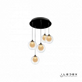 Подвесной светильник iLedex Oblivion хром арт. C4457-5R CR