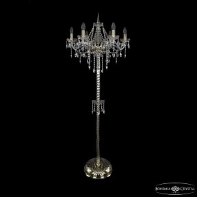 Торшер Bohemia Ivele Crystal 1415 золото арт. 1415T2/6/200-160 G