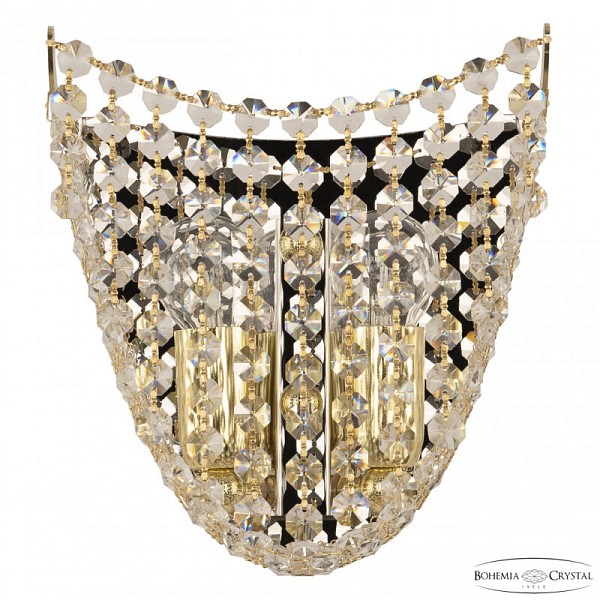 Бра Bohemia Ivele Crystal 778 золото арт. 778B/19 G