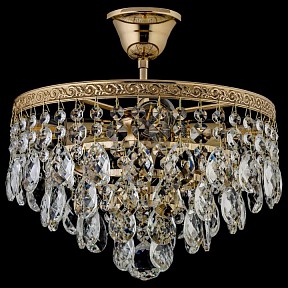 Люстра на штанге Arti Lampadari Castellana Gold желтый арт. Castellana E 1.3.30.608 G