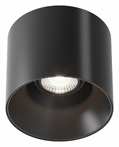 Накладной светильник Maytoni Alfa LED черный арт. C064CL-01-25W4K-D-RD-B