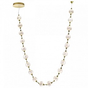 Подвесной светильник Odeon Light Crystal желтый арт. 5008/80L