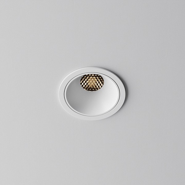 Встраиваемый светильник Maytoni Technical Alfa LED белый арт. DL043-01-10W3K-RD-W-1