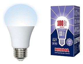 Лампа светодиодная Volpe   арт. LED-A60-11W/DW/E27/FR/NR картон
