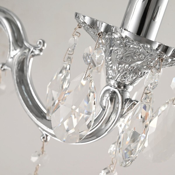 Бра Bohemia Ivele Crystal AL7801 никель арт. AL7801B14/2/175 B Ni