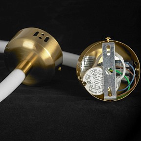 Подвесной светильник Lussole LSP-701 коричневый арт. LSP-7013