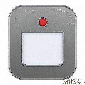 Накладной светильник Arte Milano Am-track-sockets серый арт. 380022TL/Light Grey