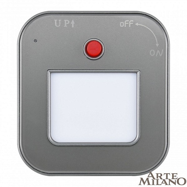 Накладной светильник Arte Milano Am-track-sockets серый арт. 380022TL/Light Grey
