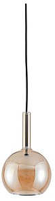 Подвесной светильник Newport NORA черный арт. 7233/S mat.black amber