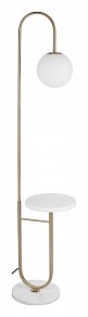 Торшер с полкой Loft it Sonni белый арт. 10145 Gold