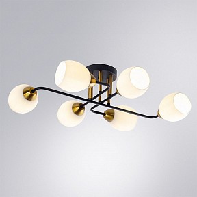 Потолочная люстра Arte Lamp Andrea черный арт. A8141PL-6BK
